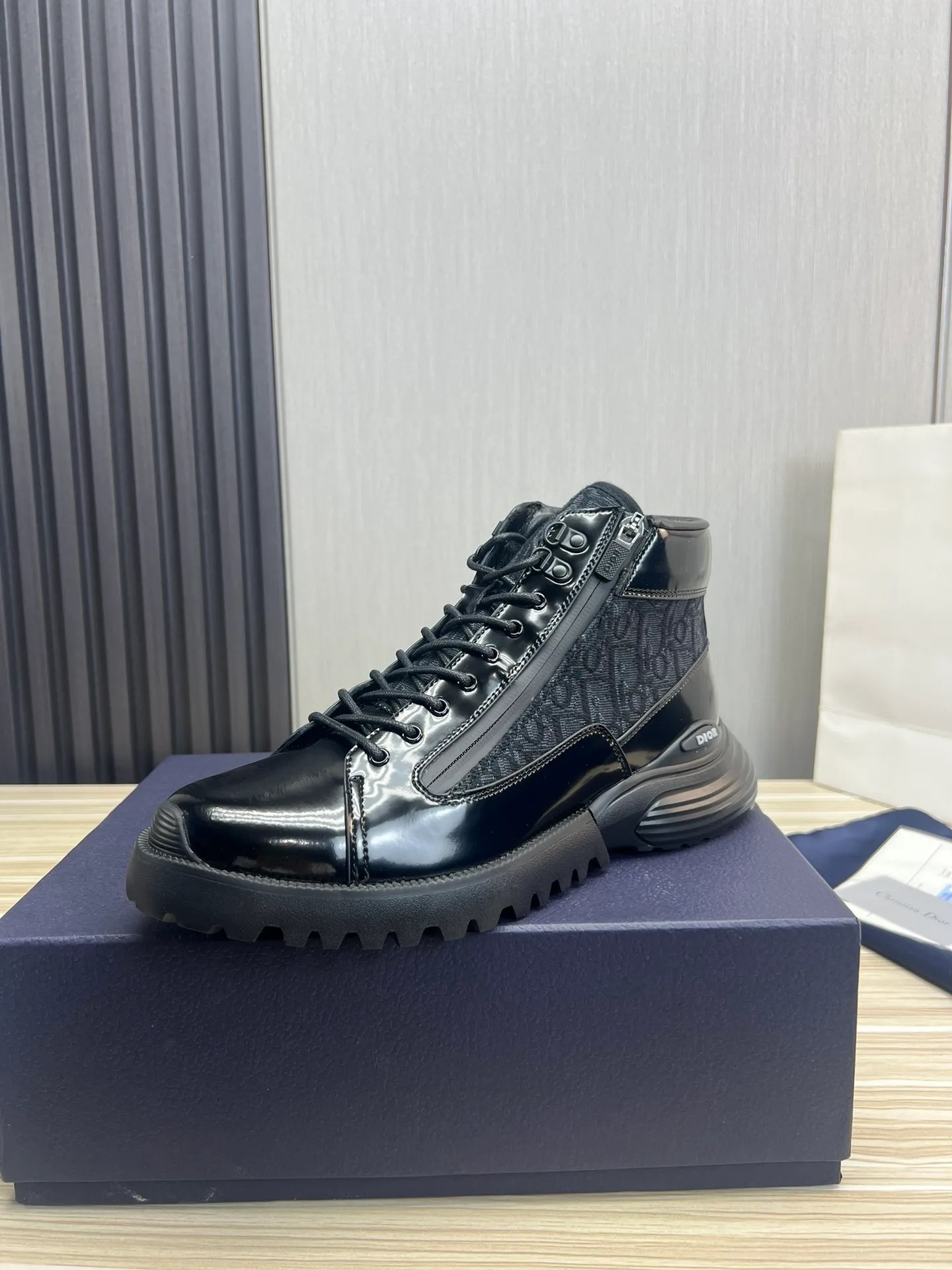 Men's men's shoes💰640💰 Dior men's business casual leather shoes👞all made of imported original brand leather, just to create a more comfortable wearing experience, upper: original cowhide splicing➕imported sheepskin lining, original non-slip and wear-resistant rubber outsole✔️36-45 (45 non-returnable)